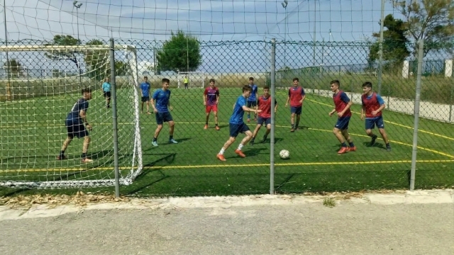 Campo sportivo del villaggio