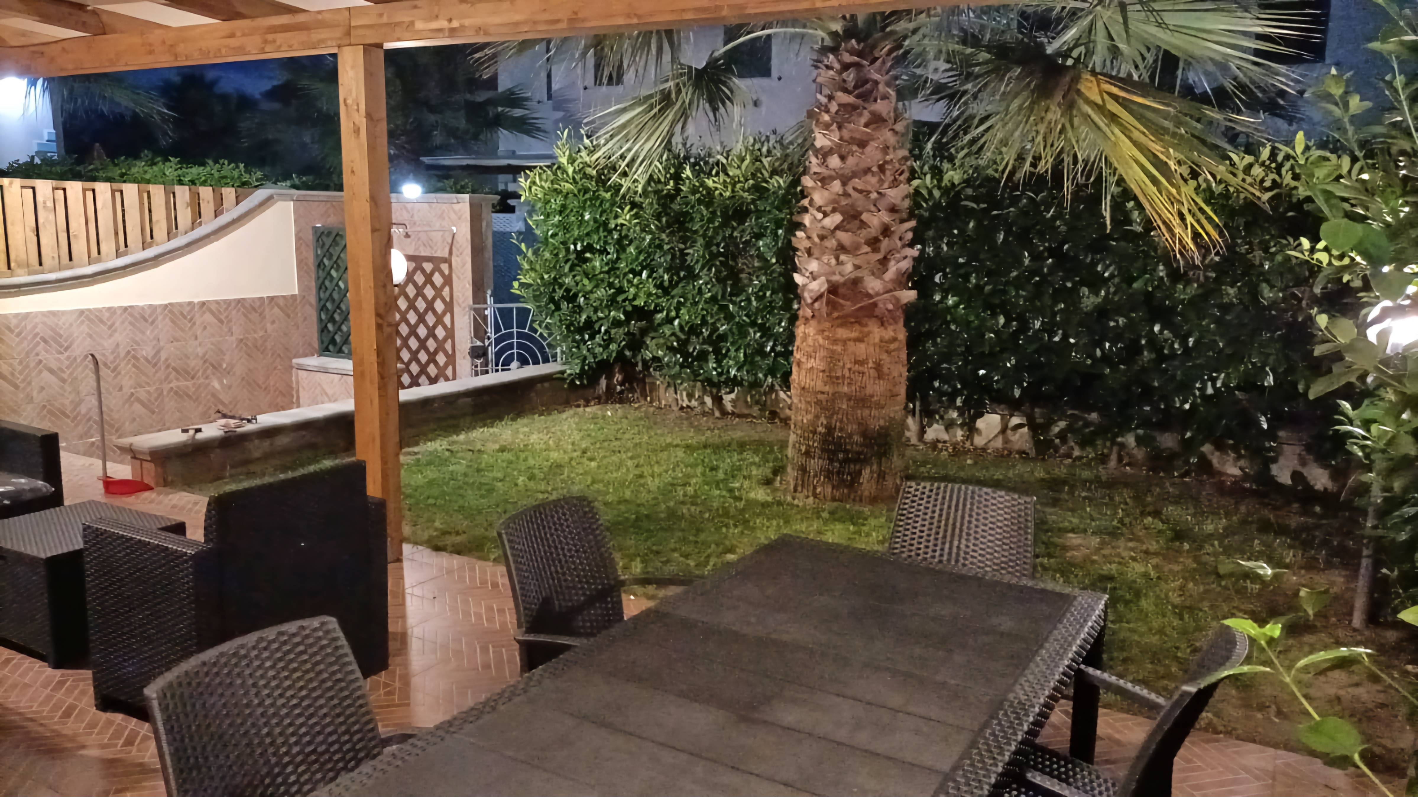 Portico di sera